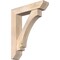 Ekena Millwork Imperial Slat Smooth Bracket w/ Offset Brace, Douglas Fir, 7 1/2"W x 34"D x 42"H BKT0806X34X42IMP06SDF - alternate 1